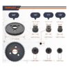 HOPLEX 6878 Conjunto completo de embrague de zapatilla con