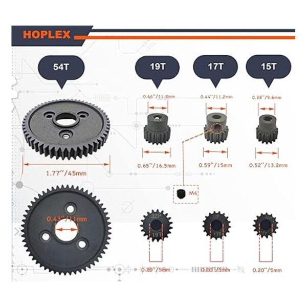 HOPLEX 6878 Conjunto completo de embrague de zapatilla con