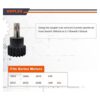 HOPLEX 6878 Conjunto completo de embrague de zapatilla con