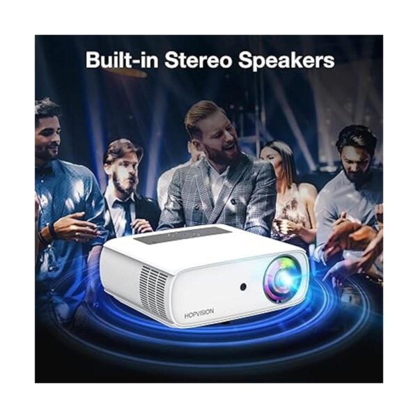 HOPVISION Proyector nativo de 1080 píxeles y Full HD_6