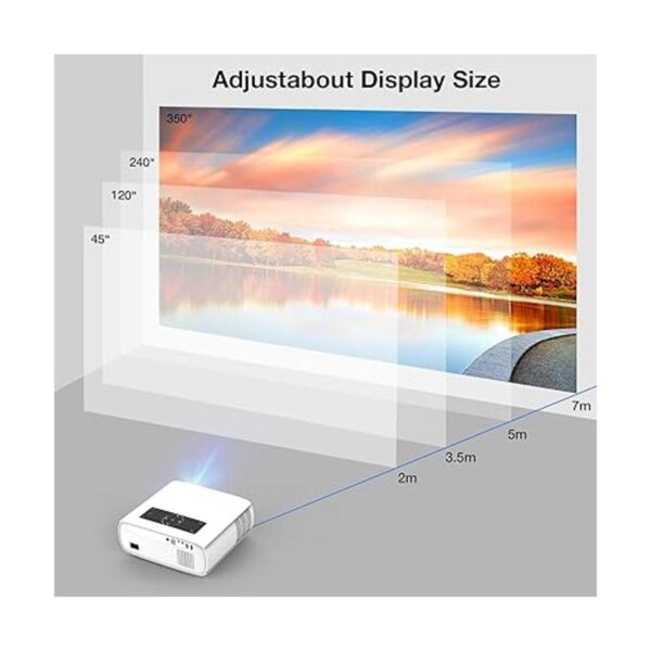 HOPVISION Proyector nativo de 1080 píxeles y Full HD_3