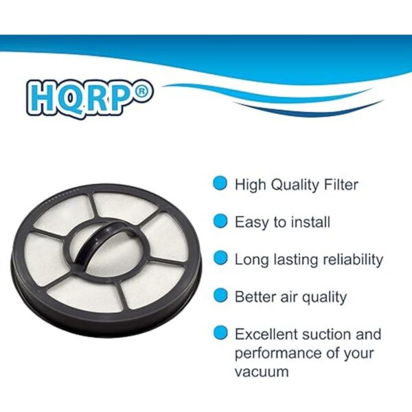 HQRP Filtro de escape compatible con Eureka Airspeed EF7_3