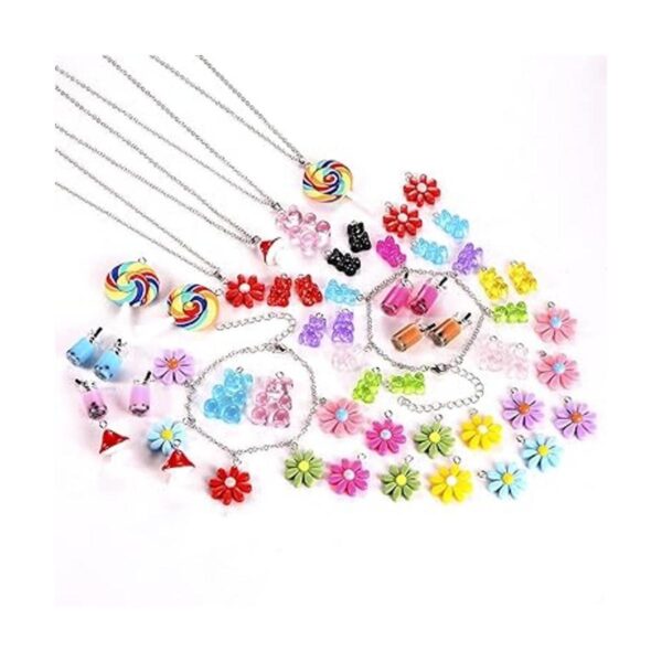 HSWE Juego de 263 pulseras con dije colorido oso de