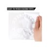 HTVRONT Rollo de vinilo blanco HTV de transferencia de