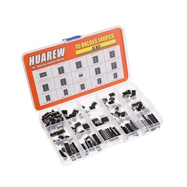 HUAREW 15 valores 140 piezas Opamp Timer Darlington_2