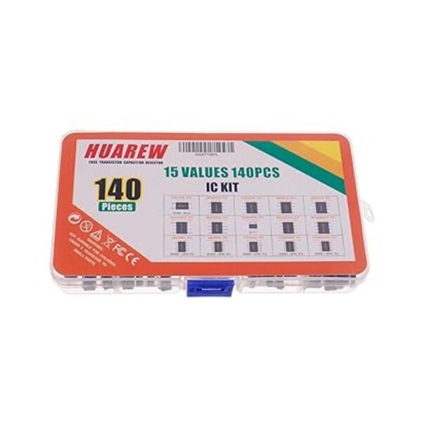 HUAREW 15 valores 140 piezas Opamp Timer Darlington_3