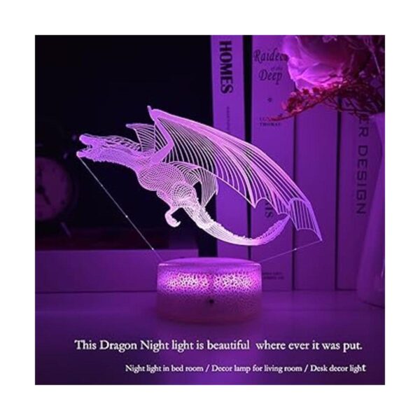 HYODREAM Lámpara de dinosaurio luz nocturna para niños_2