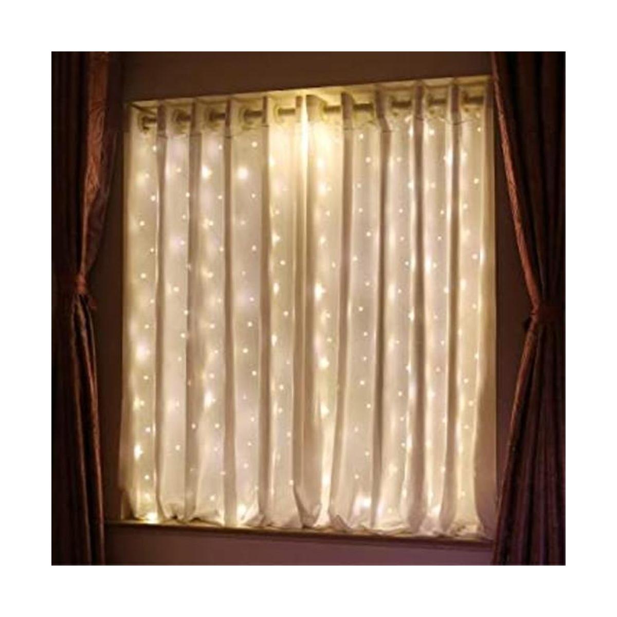 HXWEIYE Cortina de luces cortas para ventana pequeña 3.3
