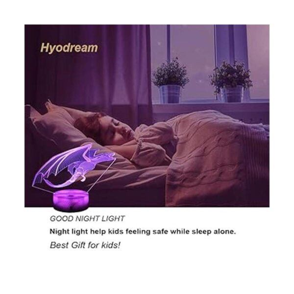 HYODREAM Lámpara de dinosaurio luz nocturna para niños_6