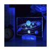HYODREAM Lámpara de mesa lateral con ilusión óptica 3D del_2