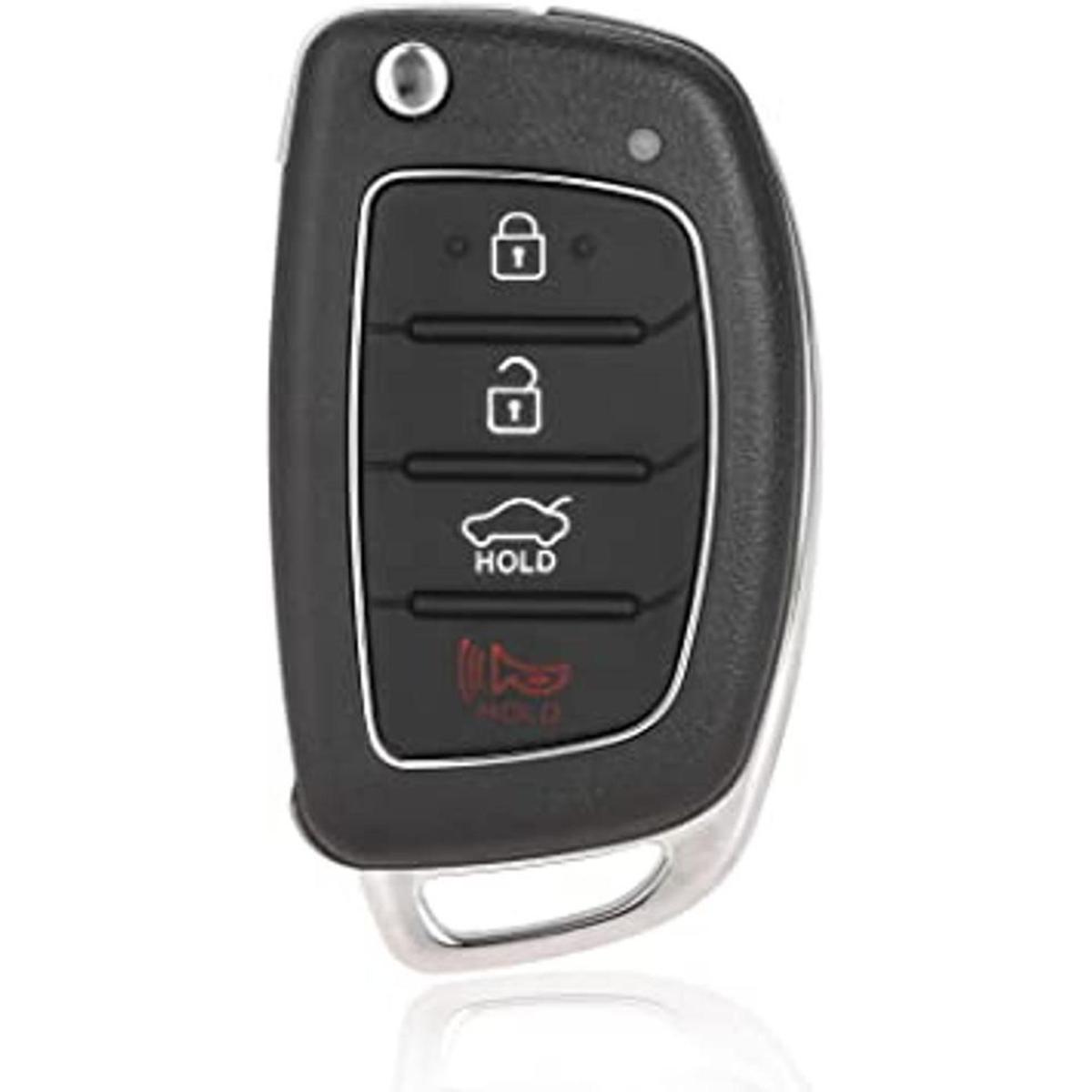 HZMONSTAR Llavero remoto de 4 botones mando a distancia