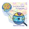 Haktoys Juego de juguetes de pesca con tabla giratoria con_2