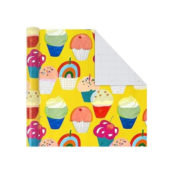 Hallmark Papel de regalo con líneas de corte en el
