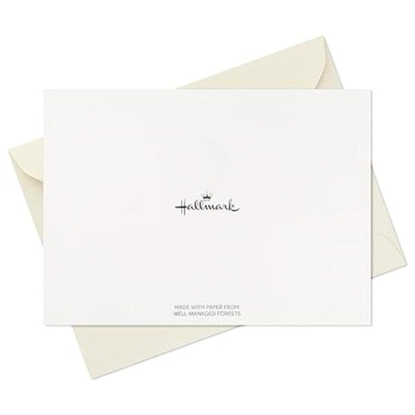 Hallmark Surtido de tarjetas de agradecimiento oro y azul_6
