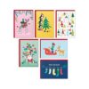 Hallmark Surtido de tarjetas de Navidad en caja colorido_1