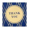 Hallmark Surtido de tarjetas de agradecimiento oro y azul_4