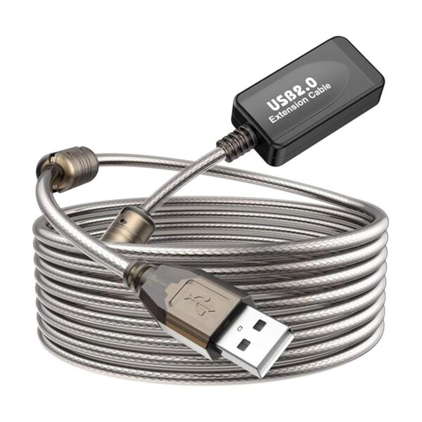 Halsouy Cable alargador USB 2.0 49.2 ft
