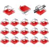 Halsouy 100 clips de alambre resistente y duradero_1