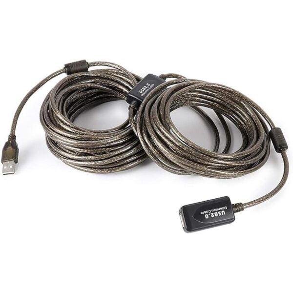 Halsouy Cable alargador USB 2.0 49.2 ft