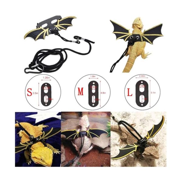 Hamiledyi Accesorios de tanque de dragón barbudo lagartija