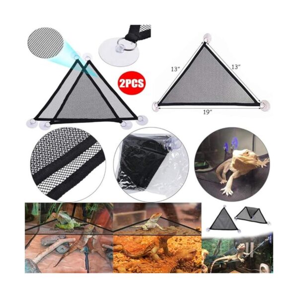 Hamiledyi Accesorios de tanque de dragón barbudo lagartija