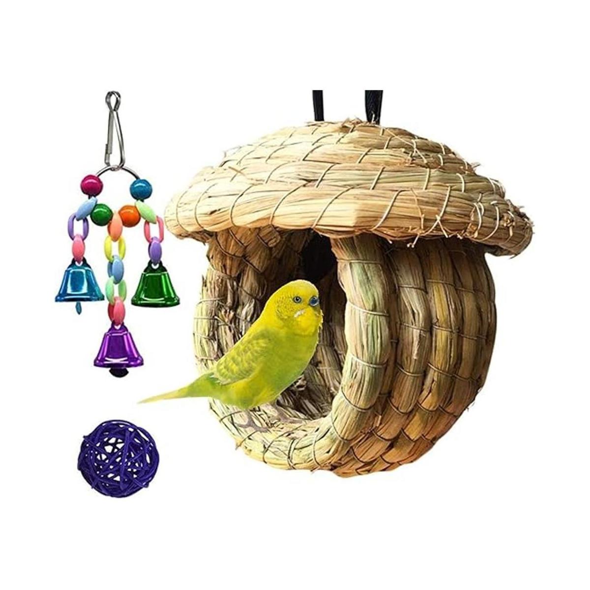 Hamiledyi Paja nido de pájaros ecológico pajita pajita