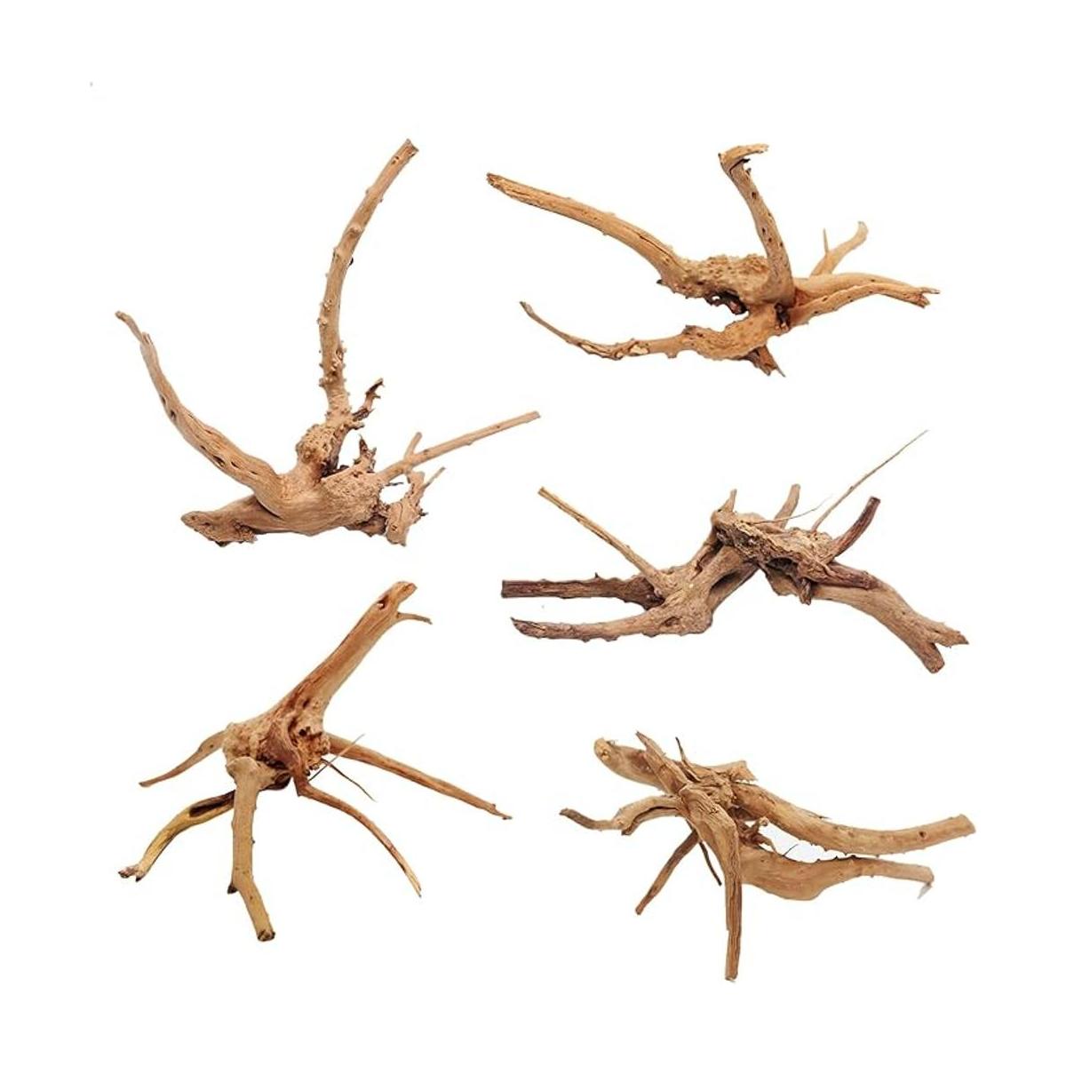 Hamiledyi Paquete de 5 unidades de madera natural flotante