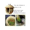 Hamiledyi Paja nido de pájaros ecológico pajita pajita
