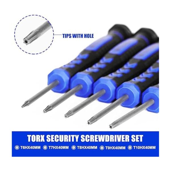 HengTianMei Juego de destornilladores Torx 14 en 1 con