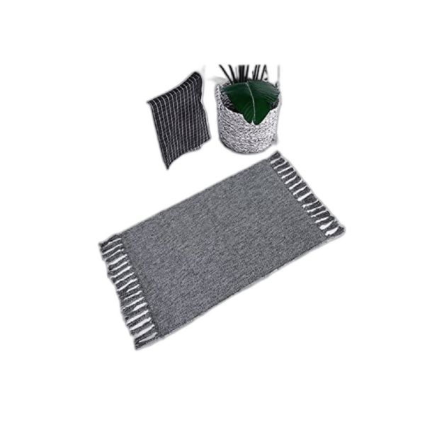JE JOUE Alfombra de baño bohemia de 2 x 4.3 pies alfombra
