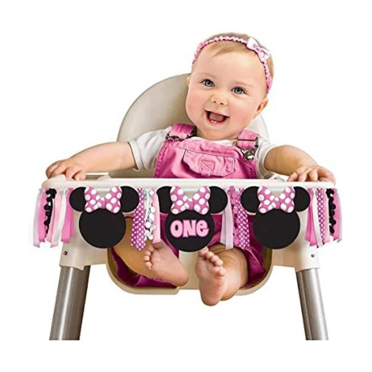 Amscan 244080 Minnie Mouse Forever Deluxe Silla alta