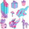 Juego de 500 piezas de ladrillos de construcción juguetes_3
