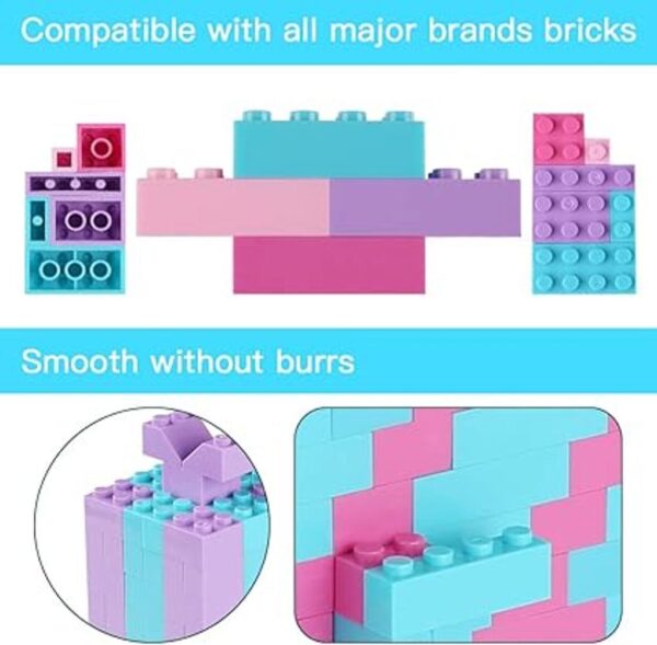 Juego de 500 piezas de ladrillos de construcción juguetes_4