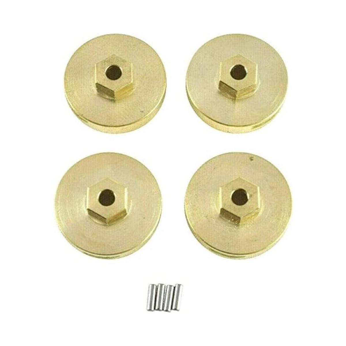 Apex RC Products Juego de 4 adaptadores hexagonales de