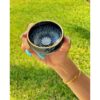 Taza de té china Jianzhan hecha a mano con esmalte