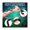 Jetec 30 piezas de serpiente de goma de 17.7 pulgadas_3