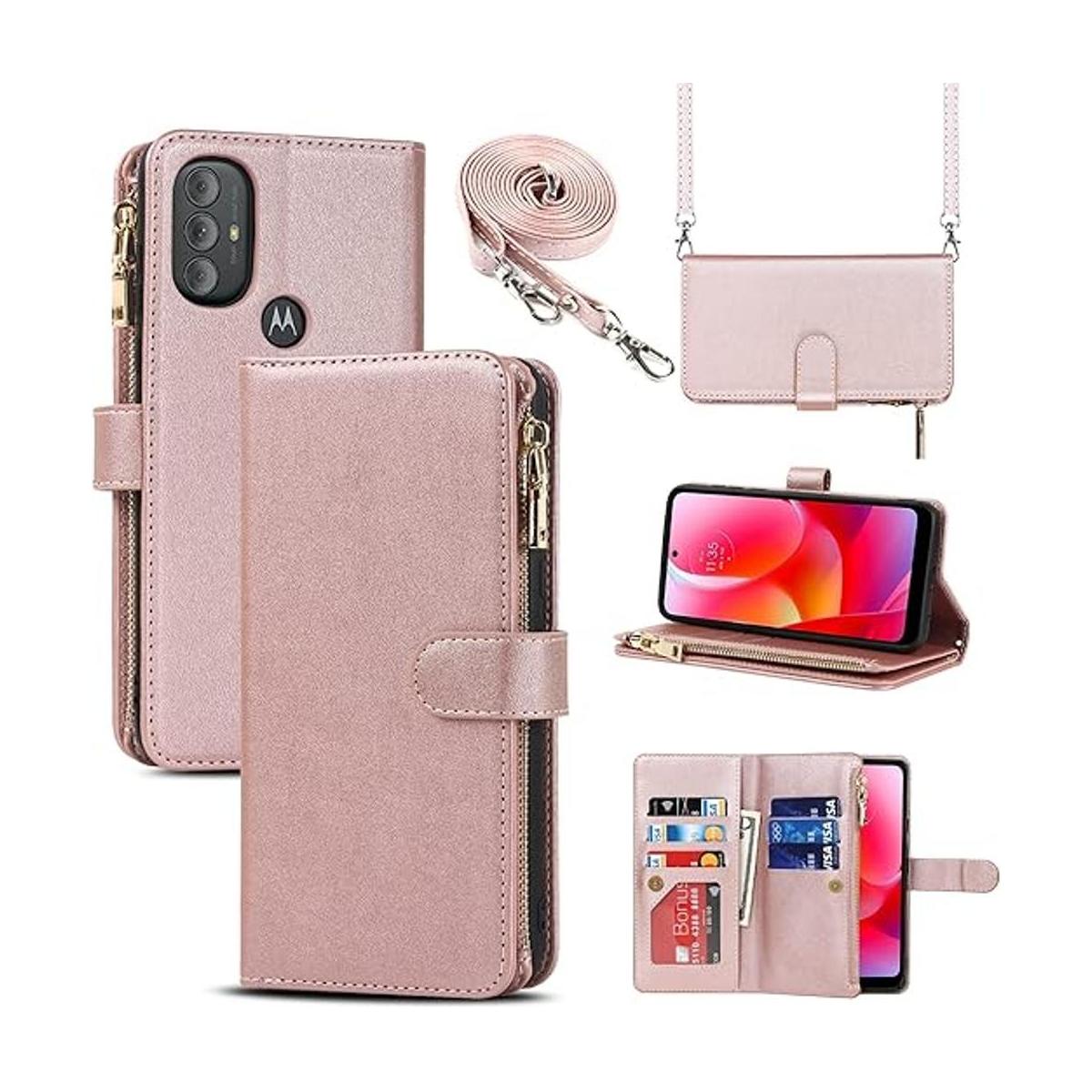 Jaorty Funda tipo cartera para Motorola Moto G Power 2022
