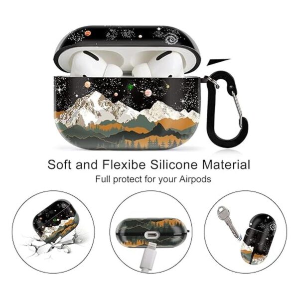 Hi Space Funda para Airpod 3 Mountain Star Space Airpods 3