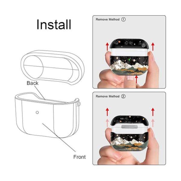Hi Space Funda para Airpod 3 Mountain Star Space Airpods 3