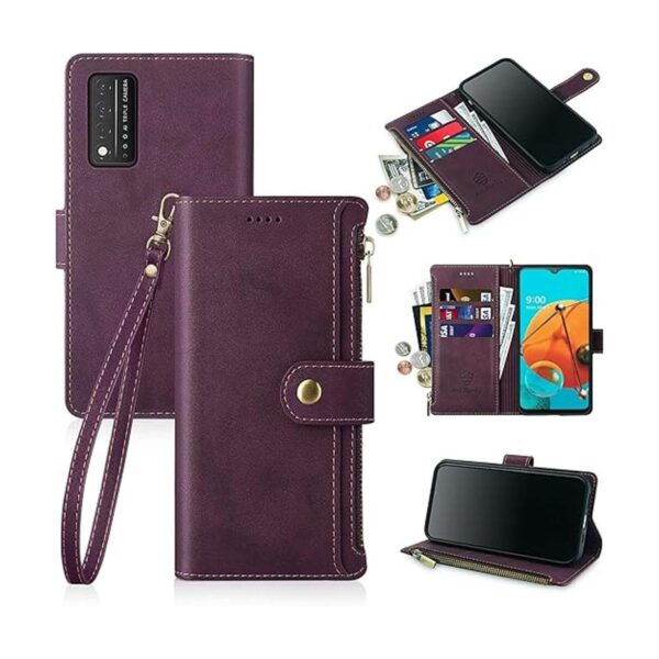 Antsturdy TMobile Revvl VV Plus 5G Funda tipo cartera_1