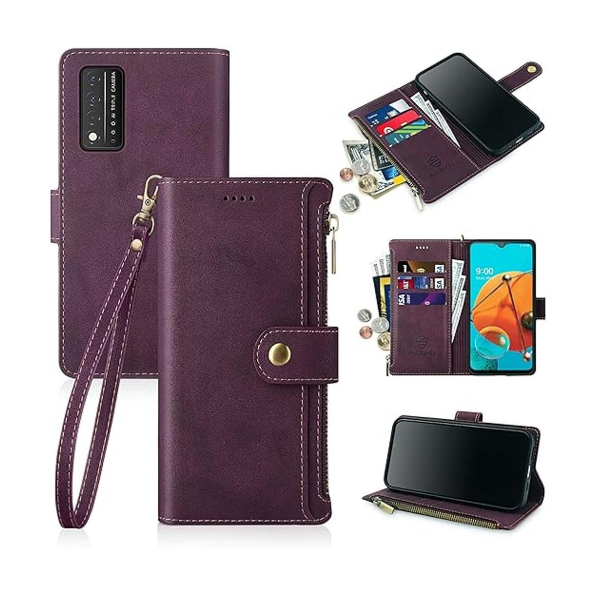 Antsturdy TMobile Revvl VV Plus 5G Funda tipo cartera