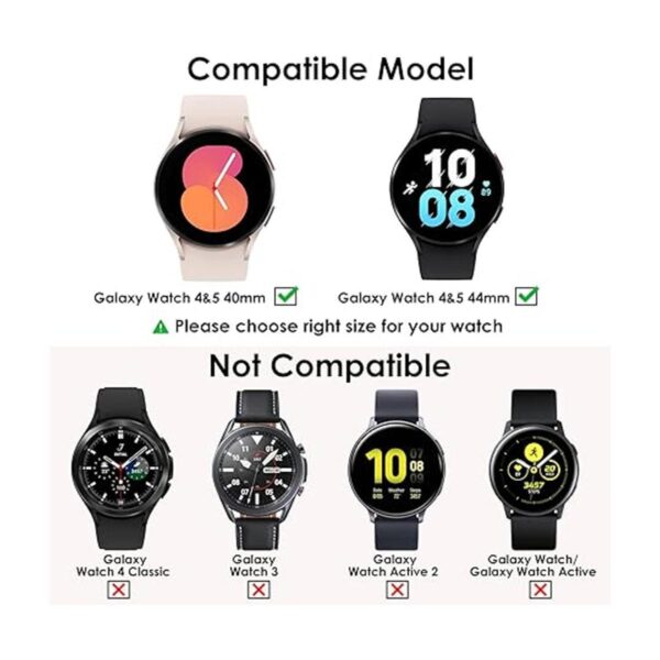 KIMILAR Funda protectora de pantalla para Galaxy Watch_2