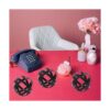 Juego de 3 esferas decorativas de 3.3 pulgadas bolas