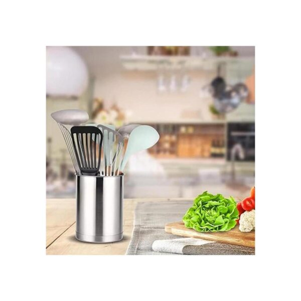 KSENDALO Soporte de acero para utensilios de cocina de 6.5_2