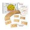 Juego de matemáticas de dominó multiplicación Juguete de_3