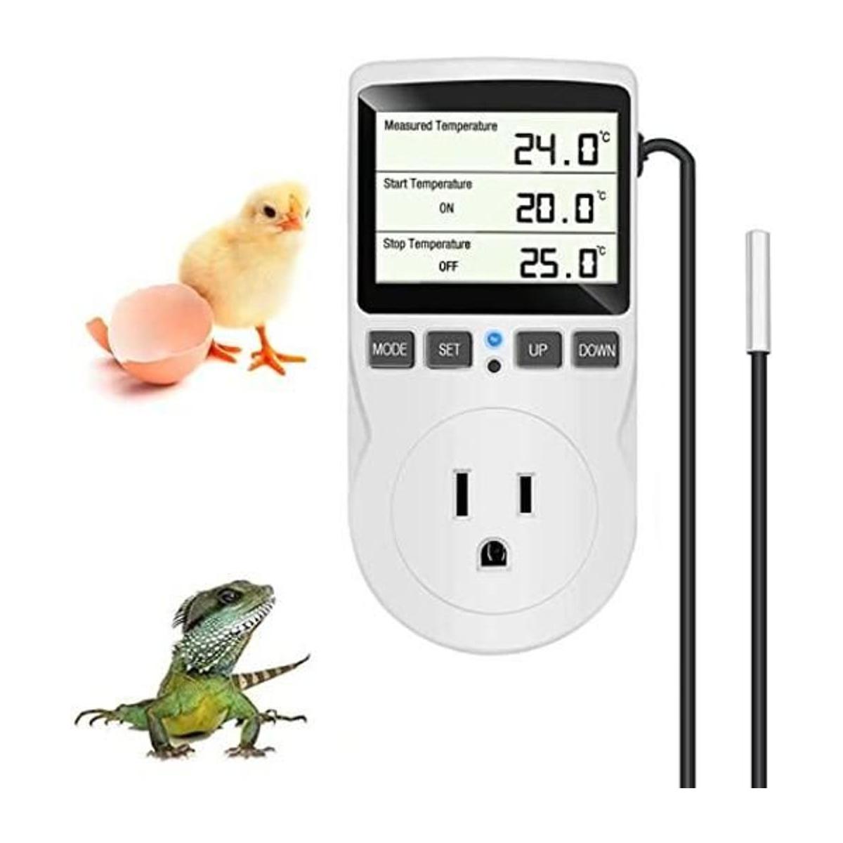 KABASI Controlador de temperatura digital termostato de