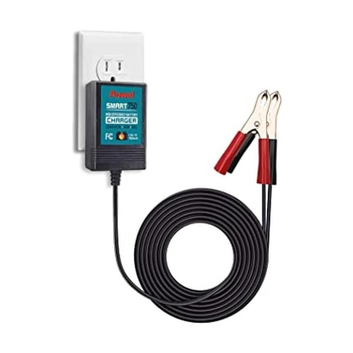 Aowel Cargador inteligente de goteo de 12 V 750 mA