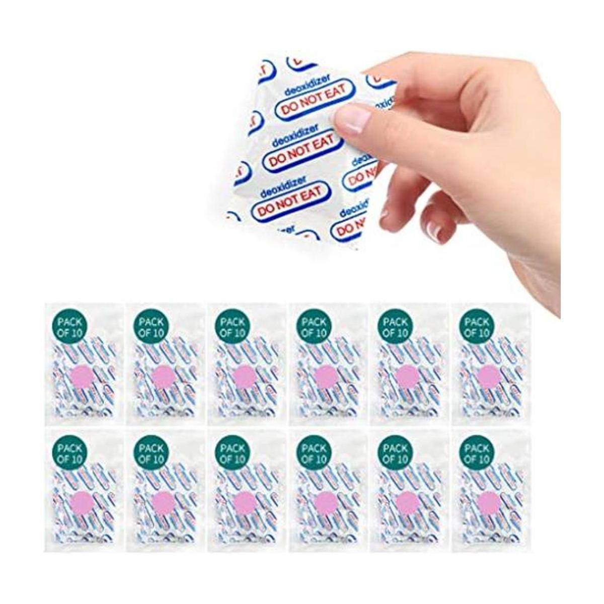 Hombao 400cc Food Grade Oxygen Absorbers 120 Packs 10