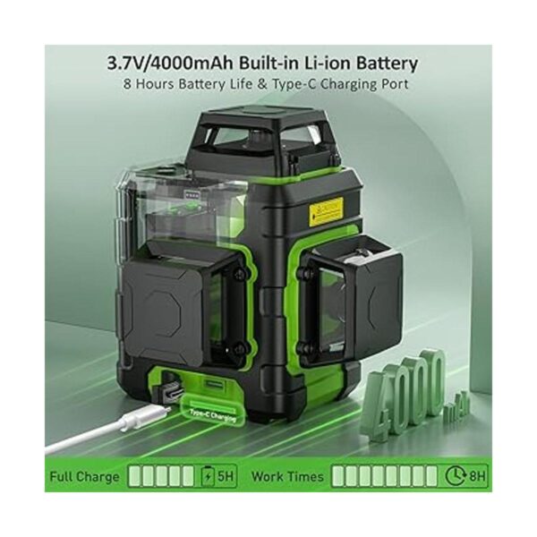 Huepar 360 láser autonivelante para exteriores línea_2