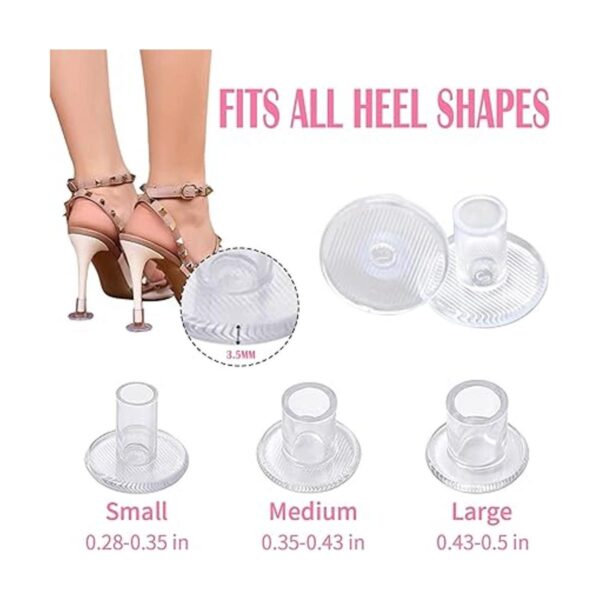 Heel Protectors for Grass 21 Pcs 3 Sizes Grass High Heel_5